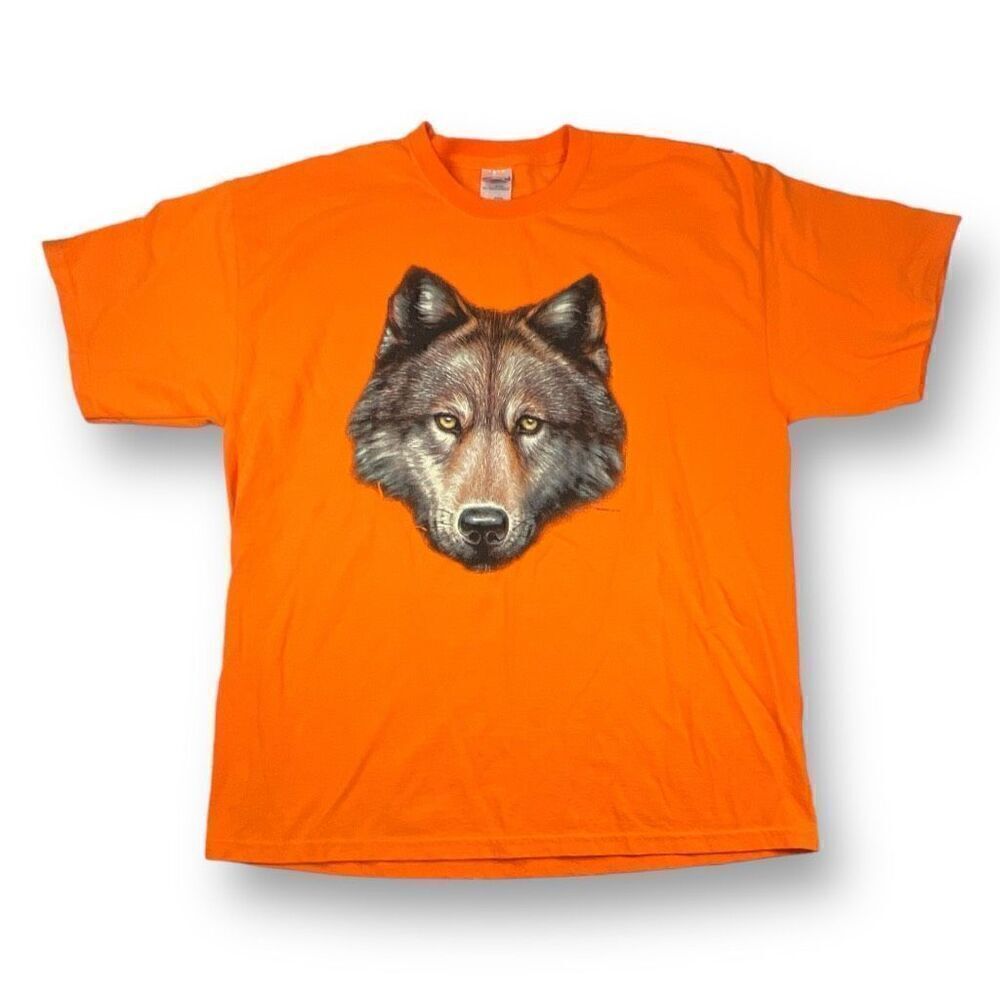 Wild Side Gildan Wolf T-Shirt Size Extra Large